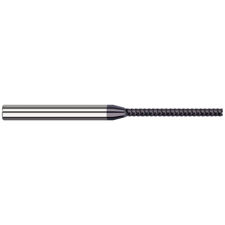 HARVEY TOOL End Mill for Exotic Alloys - Square, 0.0470" (3/64), Length of Cut: 0.5700" 69147-C6